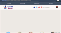 Desktop Screenshot of claycountykansas.org